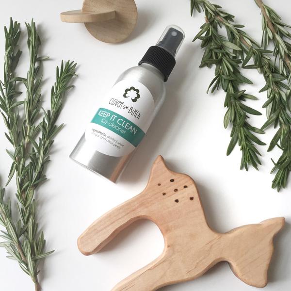 All Natural Cleaner - Organic Cleaning Solution - Natural Cleaning Solution-Wooden Toy Cleaner - Natural Cleaning - Wood Toys - Wooden Toys