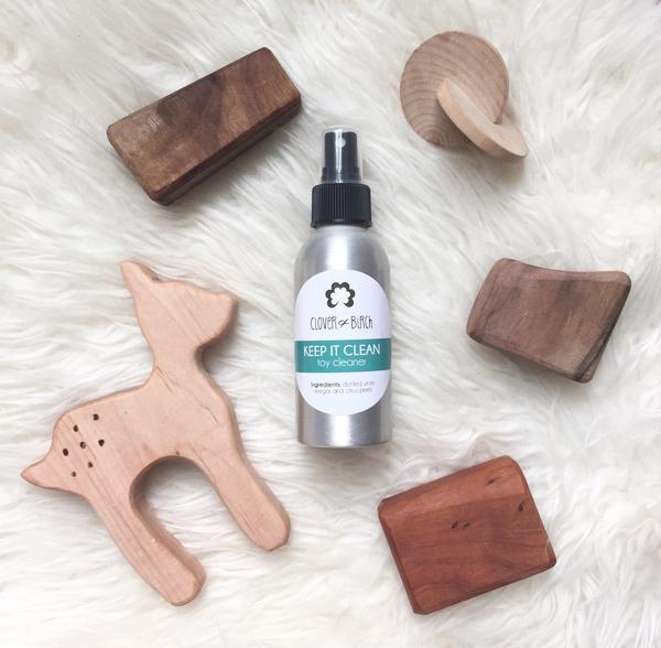 All Natural Cleaner - Organic Cleaning Solution - Natural Cleaning Solution-Wooden Toy Cleaner - Natural Cleaning - Wood Toys - Wooden Toys