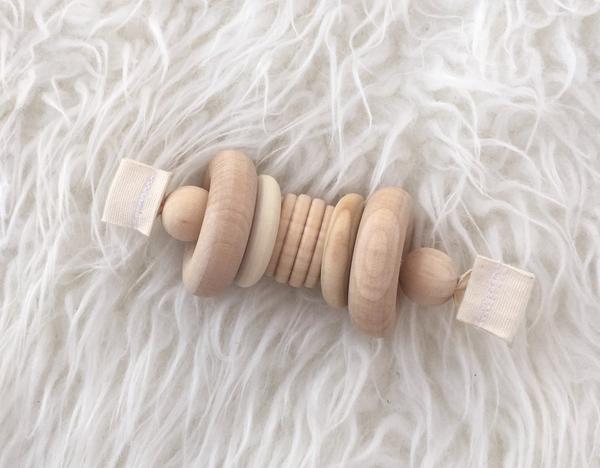 Wood Toys - Modern Toys - Montessori Baby Gift Set