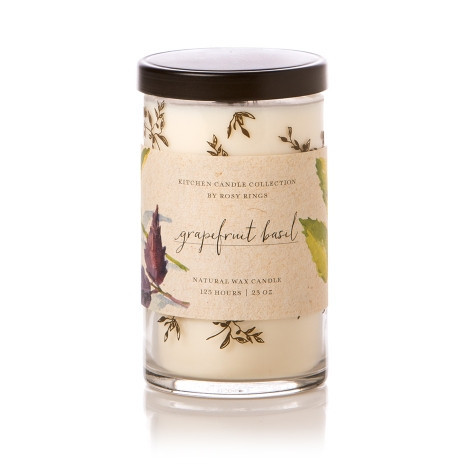 Grapefruit & Basil Kitchen Candle